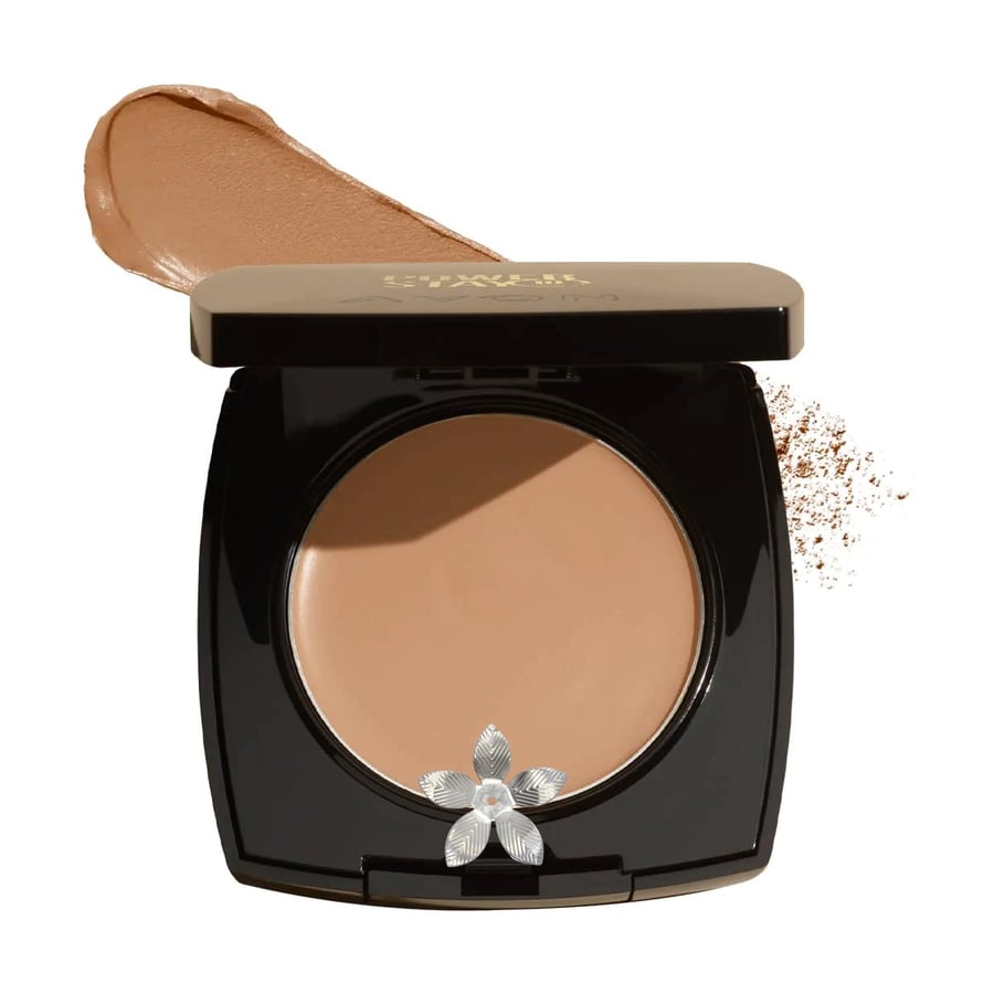 

Компактная кремово-пудровая основа Avon Power Stay - 345N Soft Honey