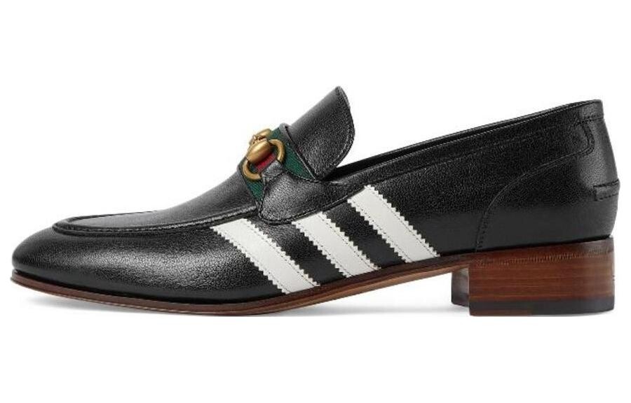 

Лоферы мужские Gucci x Adidas, черный