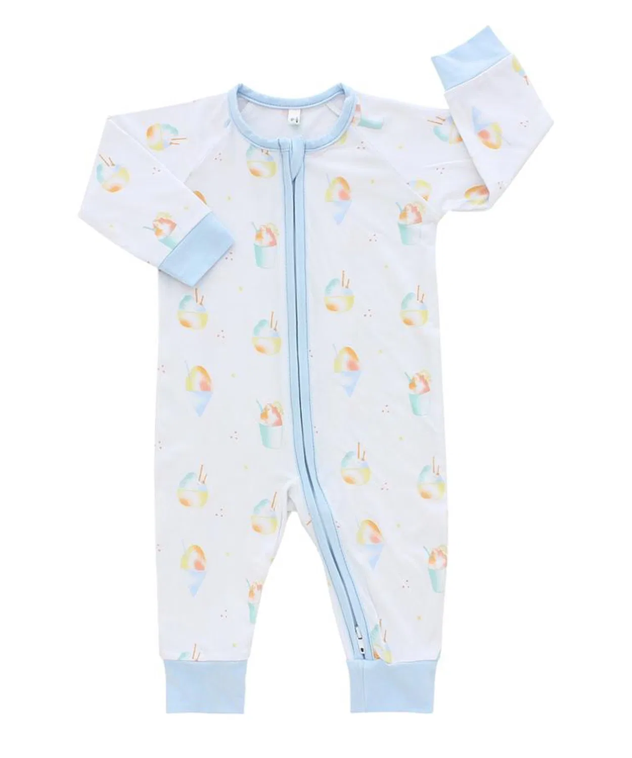 Комбинезон-боди Coco Moon с принтом, 0-24M, цвет другой — фото 4