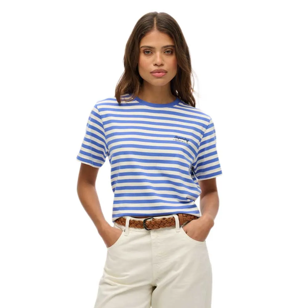 

Футболка с коротким рукавом Superdry Country Club Plain, синий