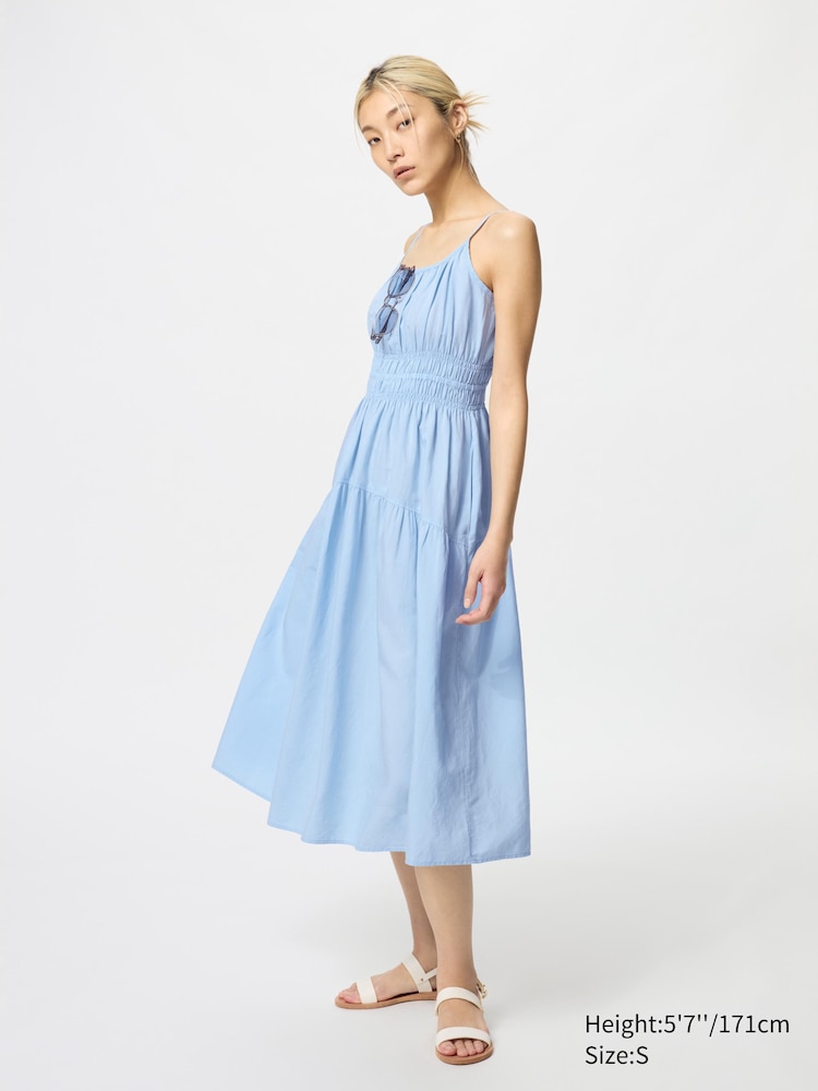 

Платье-Комбинация из льна Uniqlo, цвет 61 синий