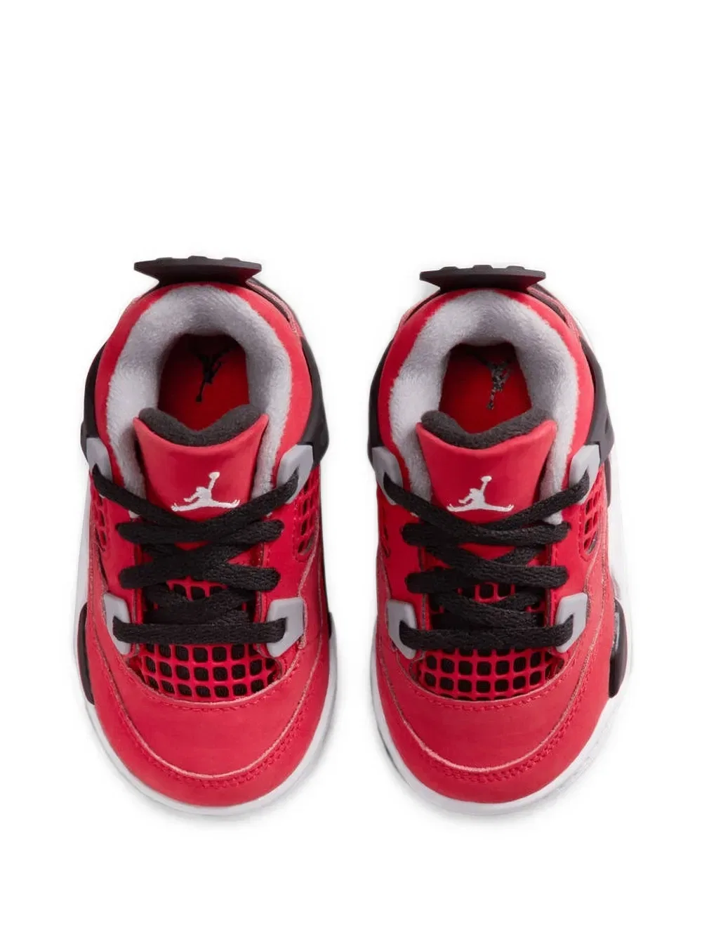 Кроссовки Air Jordan 4 Retro Jordan Kids, красный — фото 2