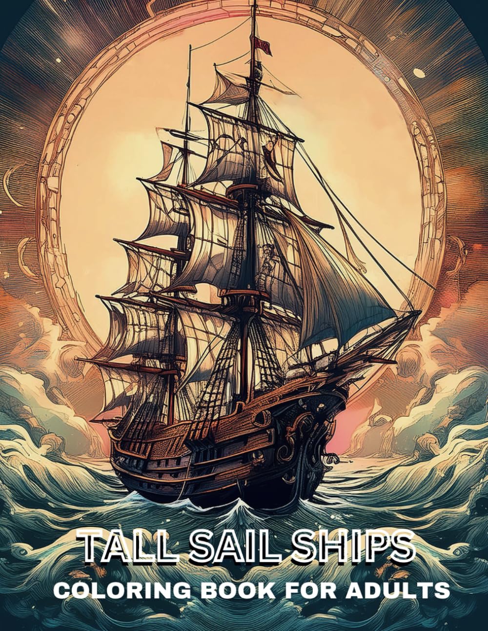 

Tall sail ships coloring book (Independently published)