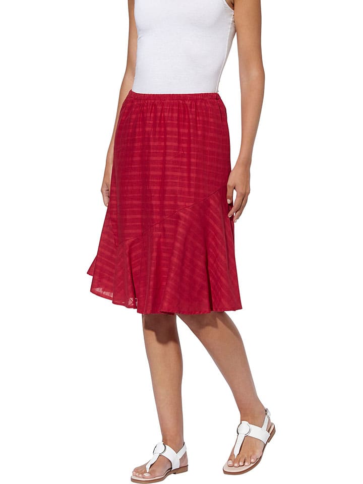 

Юбка до колена Heine, красный