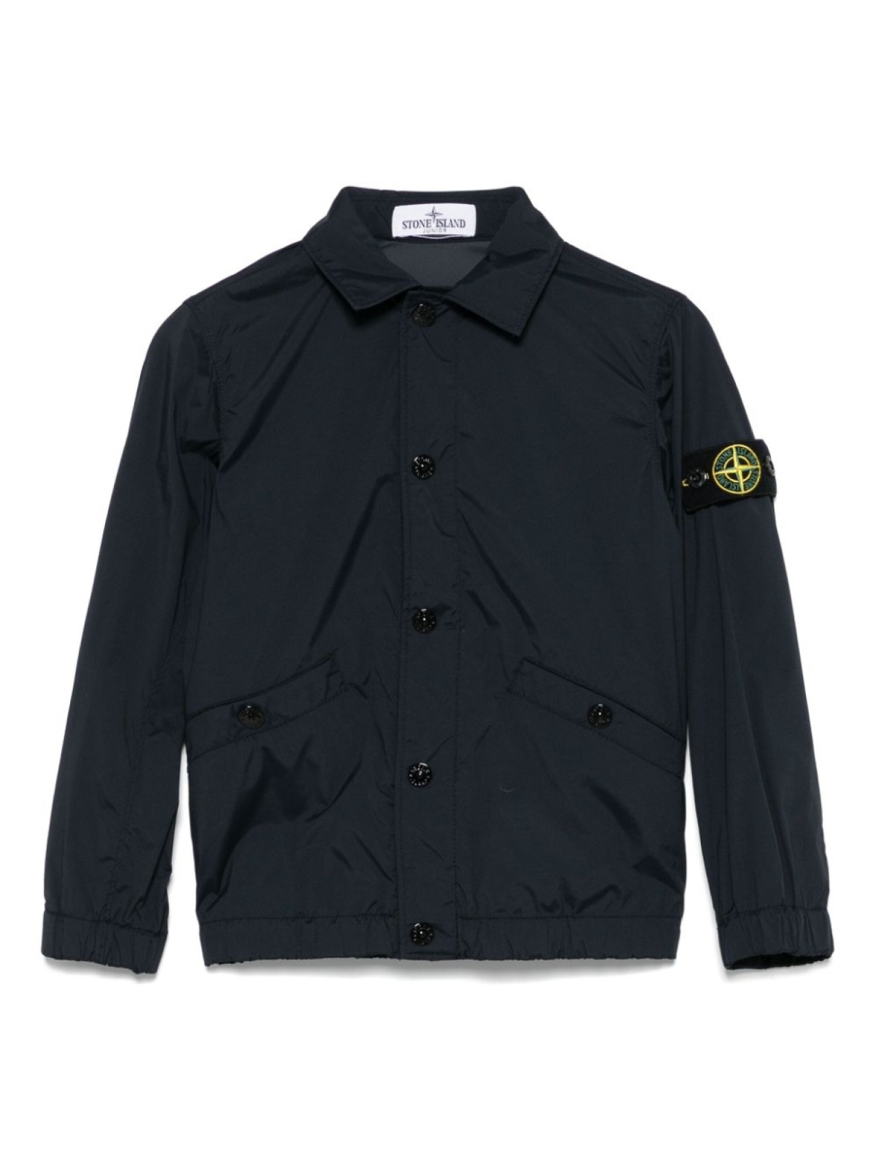 

Stone Island Junior куртка с нашивкой Compass, синий