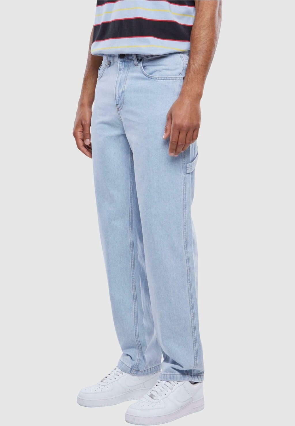 

Джинсы-сигареты KMI PL063 090 13 KK RETRO BAGGY WORKWEAR Karl Kani, голубой