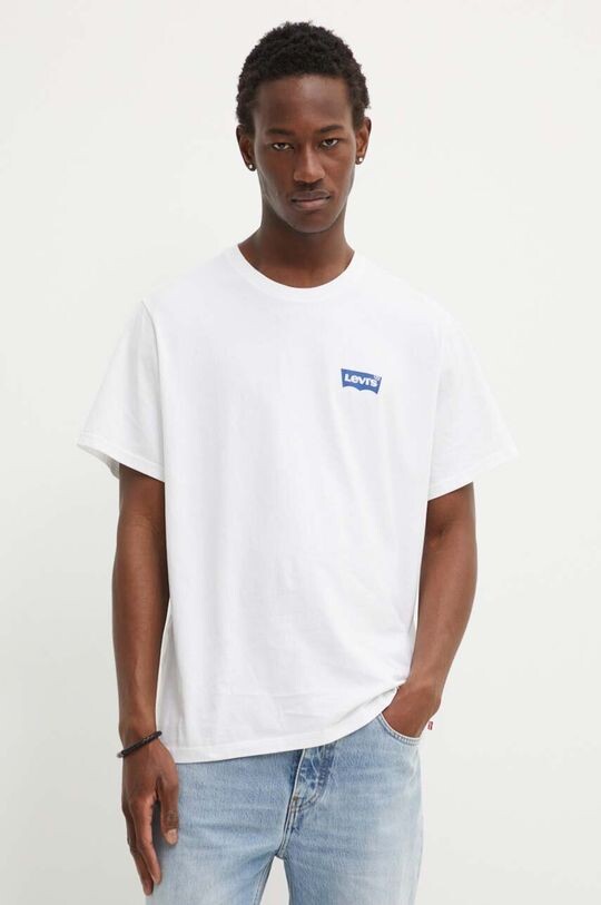 

Хлопковая футболка Levi's, белый