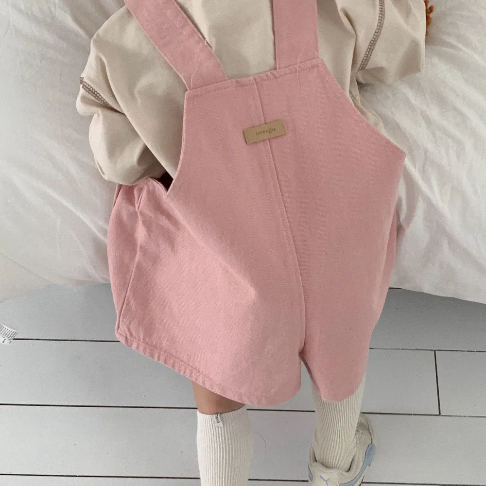 Детский комбинезон Oveogu Picnic Overall молочно-розовый