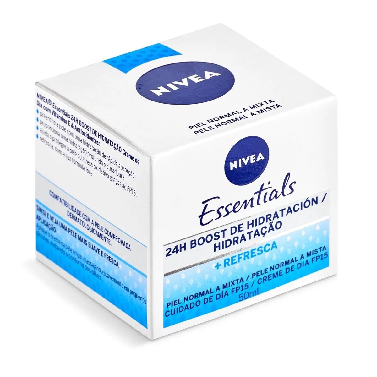 Крем для лица SPF NIVEA Освежающий дневной FP30 с витамином E