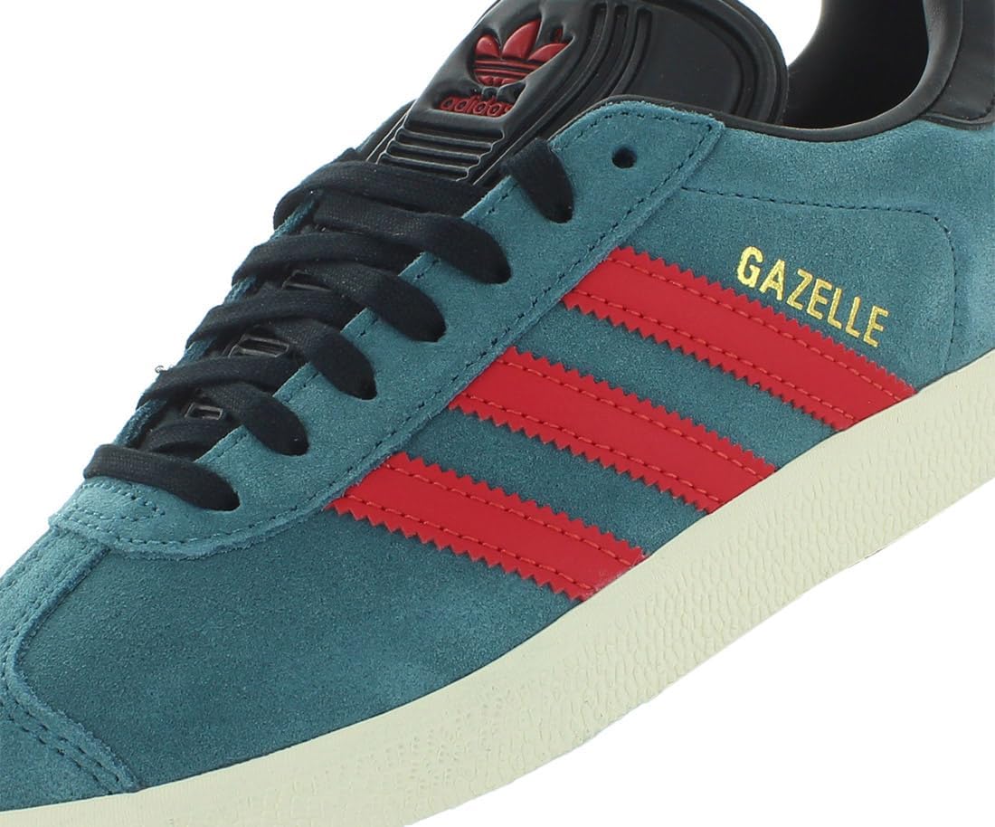 Мужские кроссовки Adidas Gazelle Adv, белый/красный — фото 2