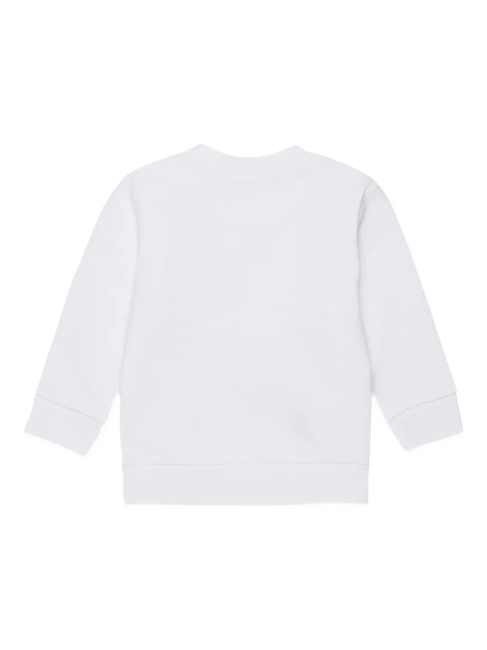 Свитшот с круглым вырезом Marni Kids, белый — фото 2