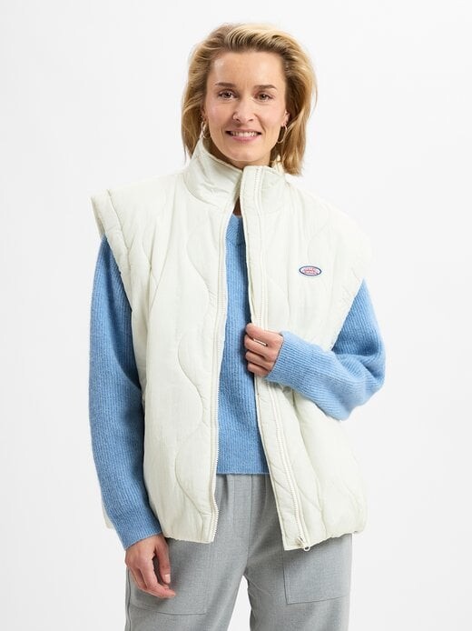 

Стеганый жилет American Vintage, белый