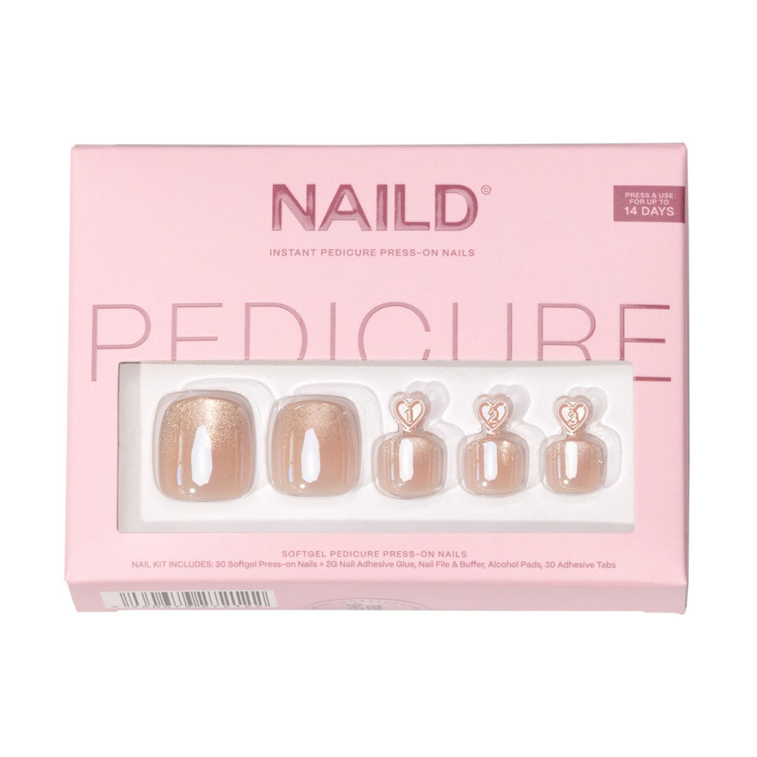 

Искусственные ногти champagne toe softgel press on nails Naild, количество 1 шт.