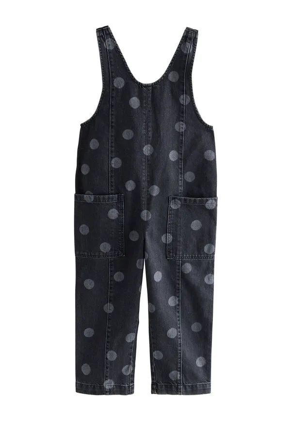 Свободные комбинезоны прямого кроя Next, Grey Polka Dot
