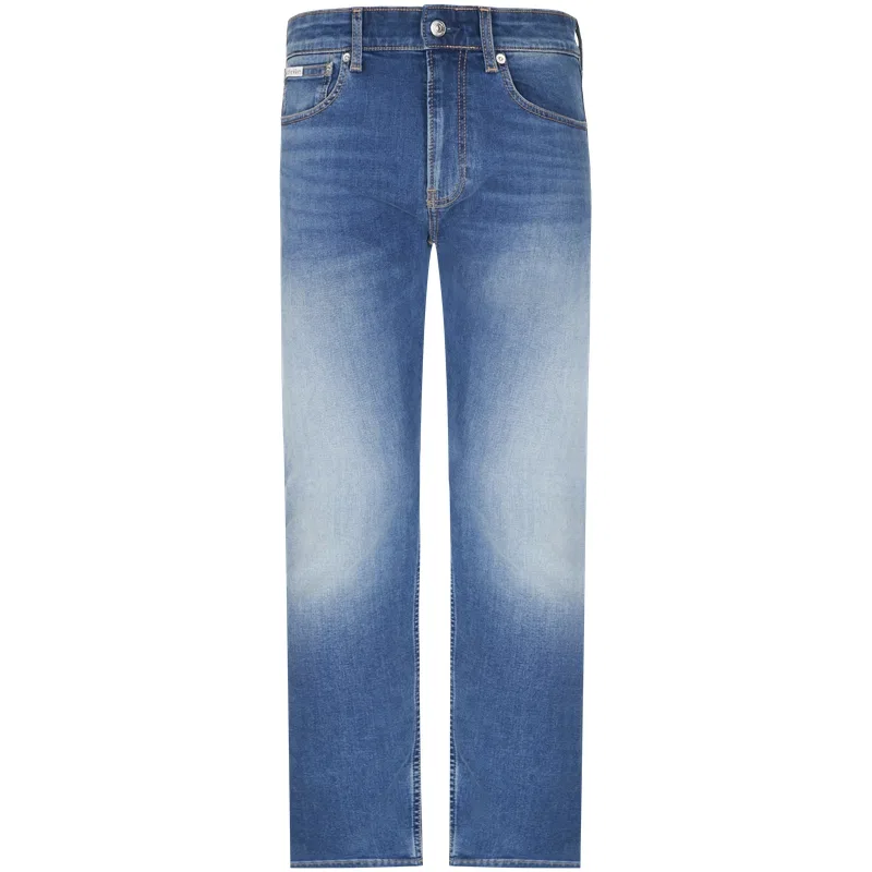 Джинсы slim fit Calvin Klein Jeans темно-синие