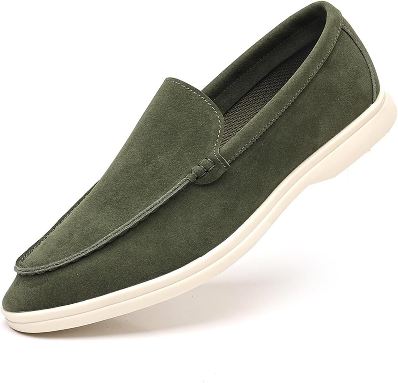 

Мужские туфли-лоферы повседневные слипоны легкие деловые формальные обувь Dmgyck, зеленый