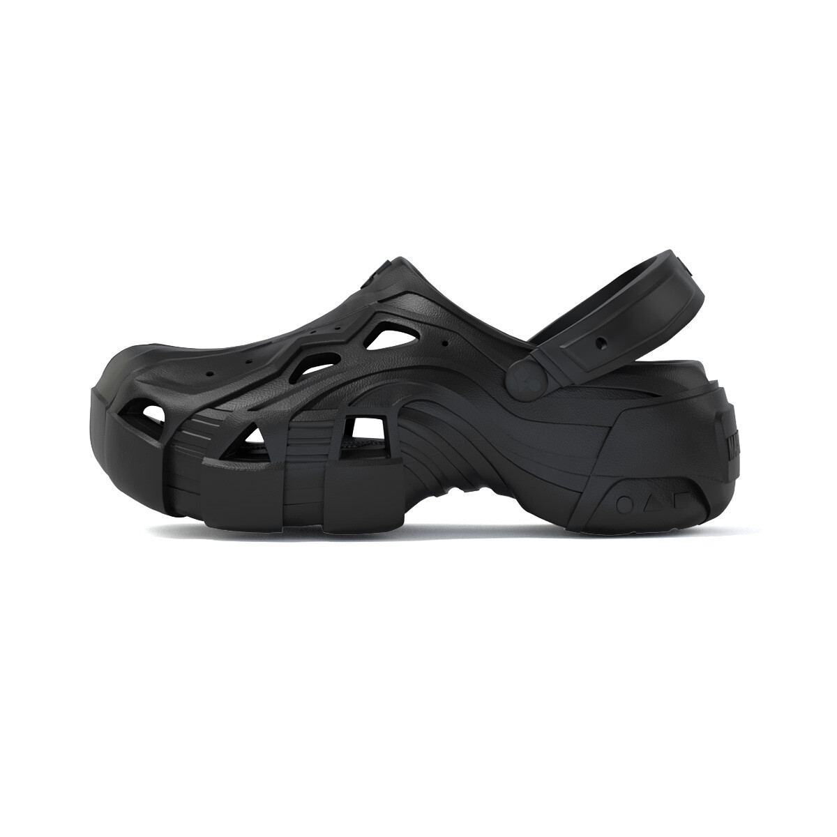 Сабо унисекс Maison Misfit 15, цвет Reef Black