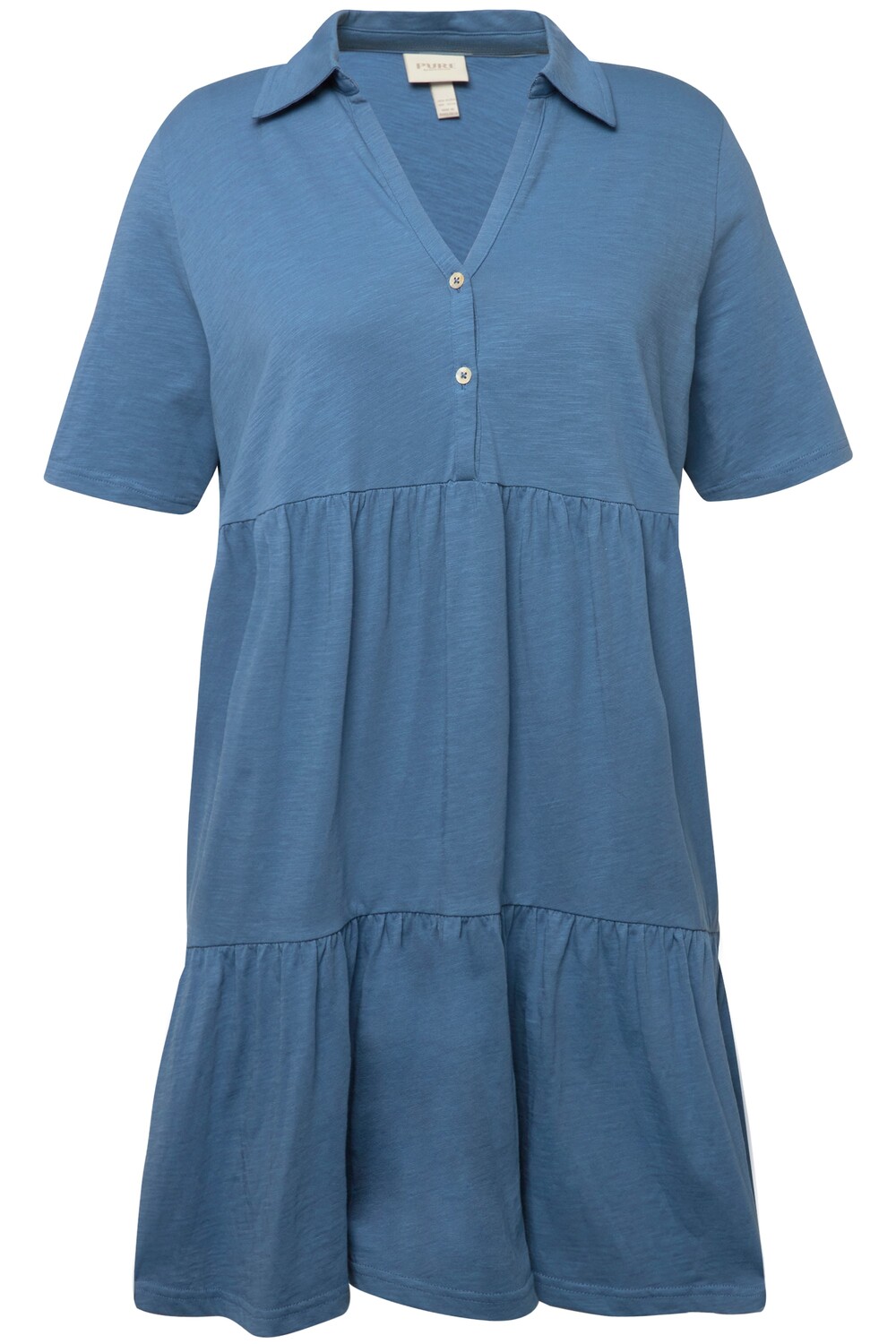 

Футболка Ulla Popken Long, цвет taubenblau