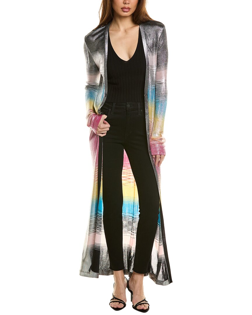 

Длинный кардиган Missoni, серебряный