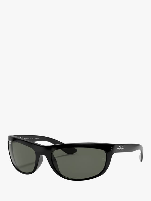 

RB4089 Balorama поляризованные прямоугольные солнцезащитные очки Ray-Ban, Black/Dark Green