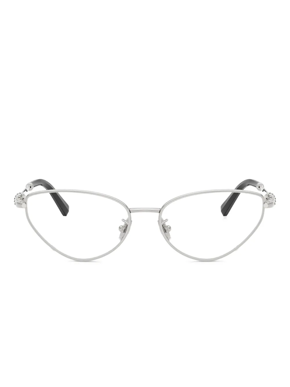 

Солнцезащитные очки в оправе 'кошачий глаз' Tiffany & Co, серебристый