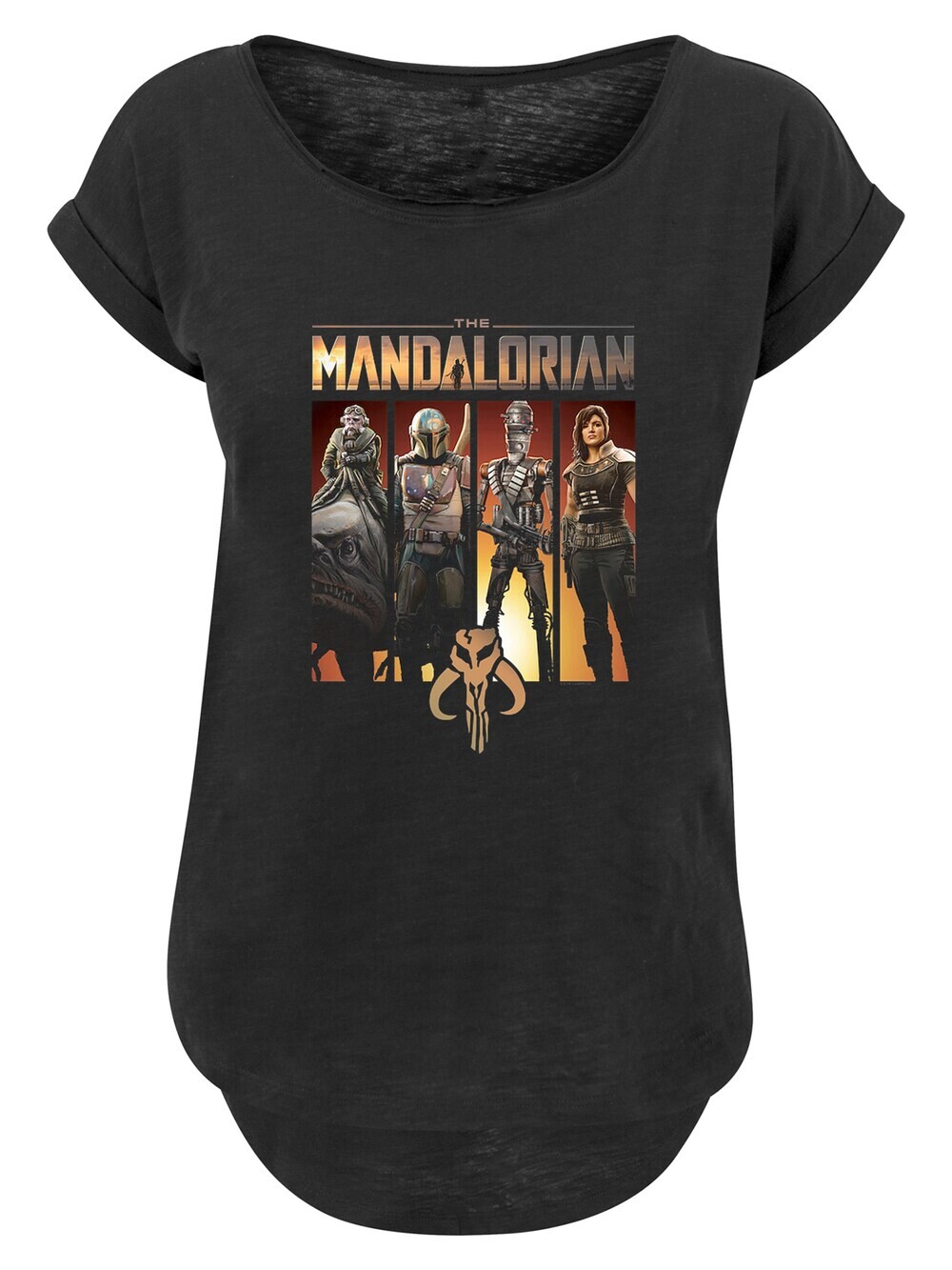 

Рубашка F4Nt4Stic Star Wars The Mandalorian, черный