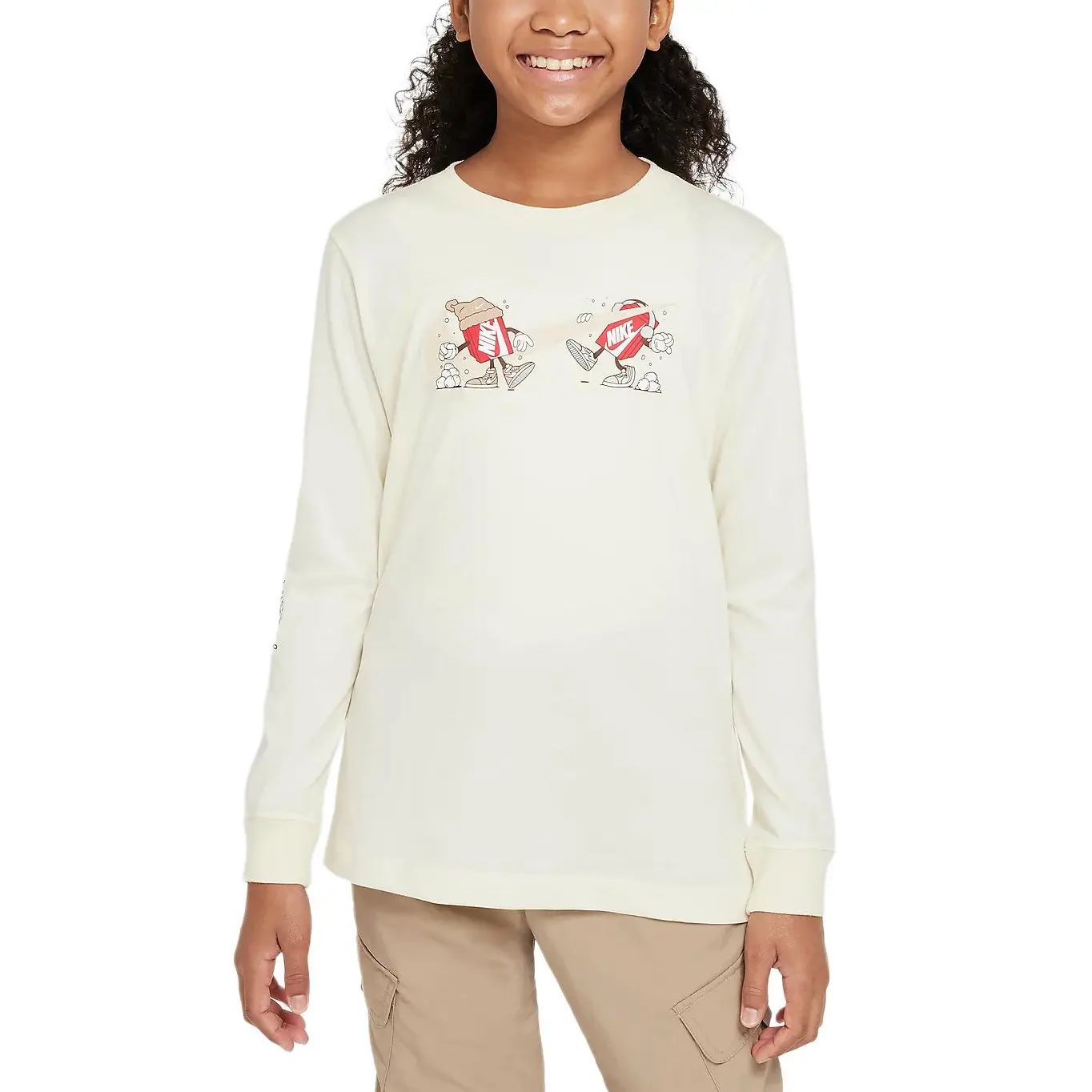 

Футболка спортивная coconut milk для подростков Nike, Coconut Milk