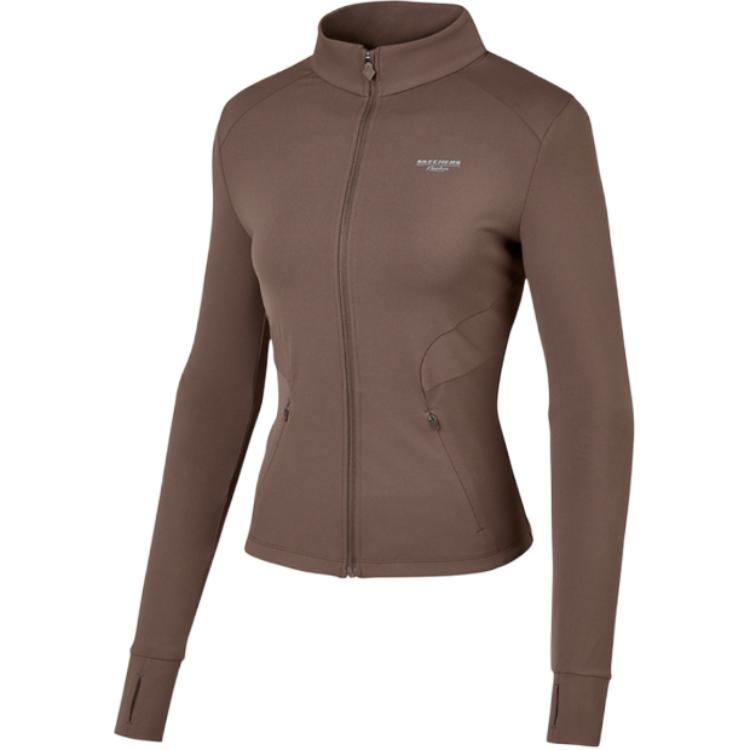 

Skechers Свободная куртка женская Агарвуд Амбер, Agarwood Umber-0547