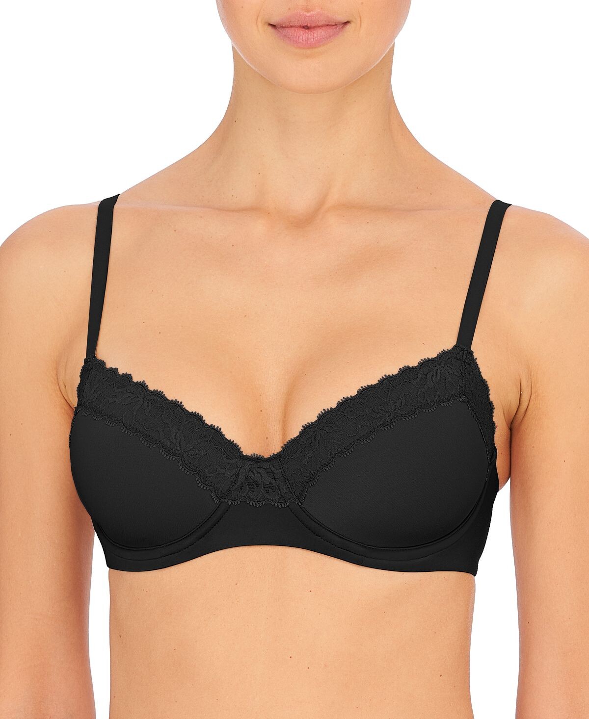 

Женский бюстгальтер на косточках Discreet Convertible Spacer 721298 Natori, черный