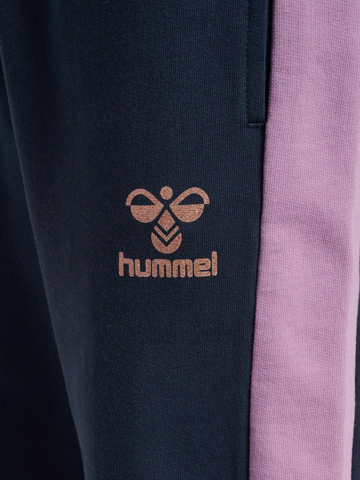 Спортивные штаны Hummel Verstellbare Taille Pants Hmlhella Mädchen, цвет PARISIAN NIGHT — фото 3