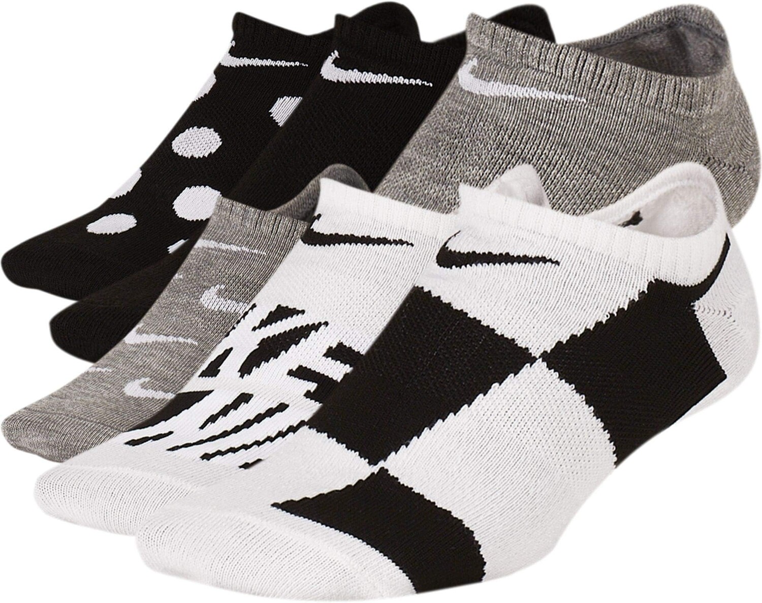

Носки Nike Kids Everyday Lightweight No Show 6-Pair, цвет Multicolor