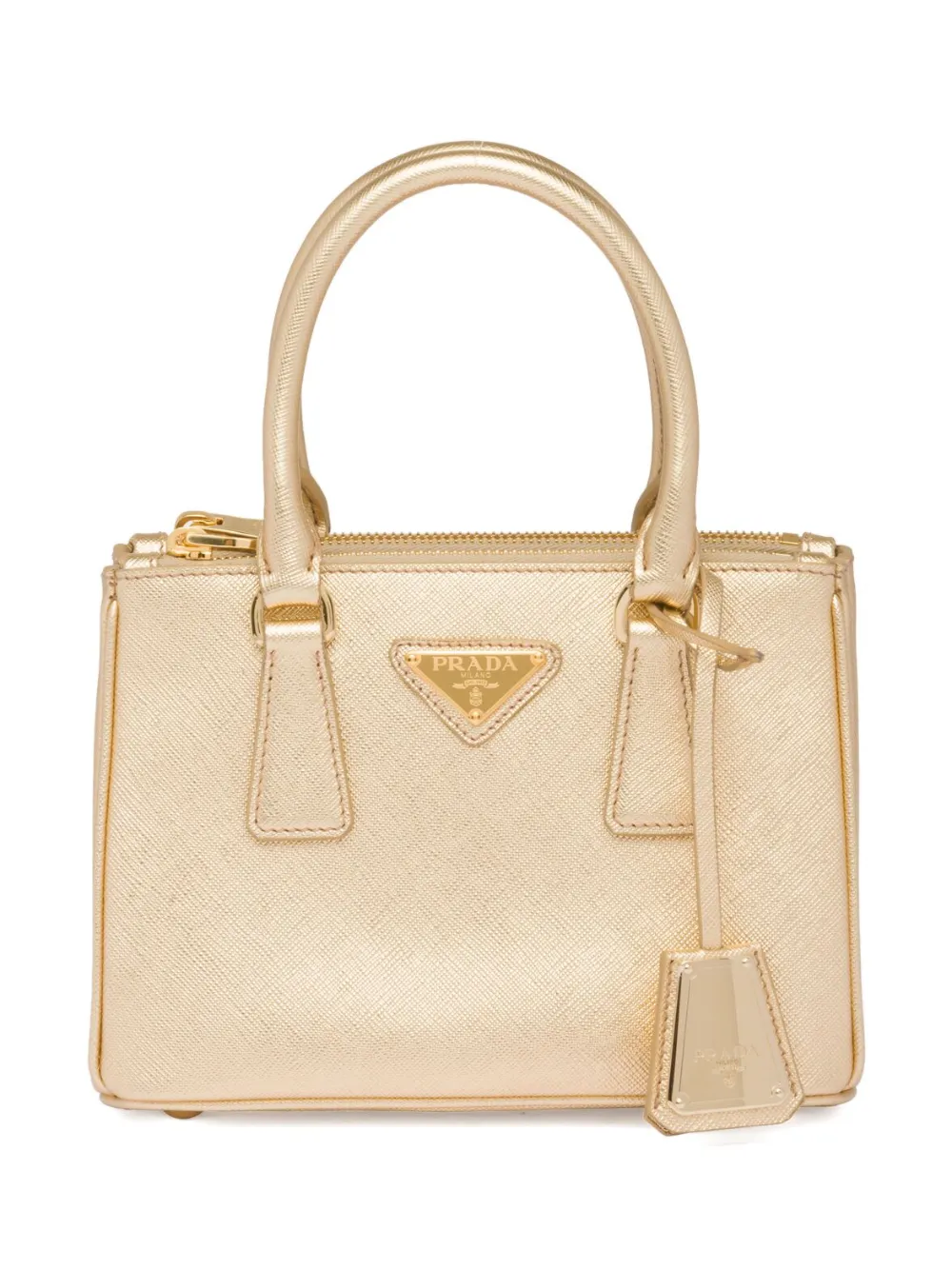 

Мини-сумка Galleria Prada, золотой