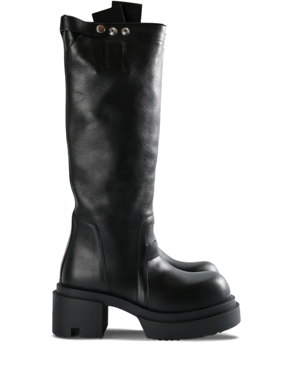 Сапоги на платформе высотой 75 мм Rick Owens, черный