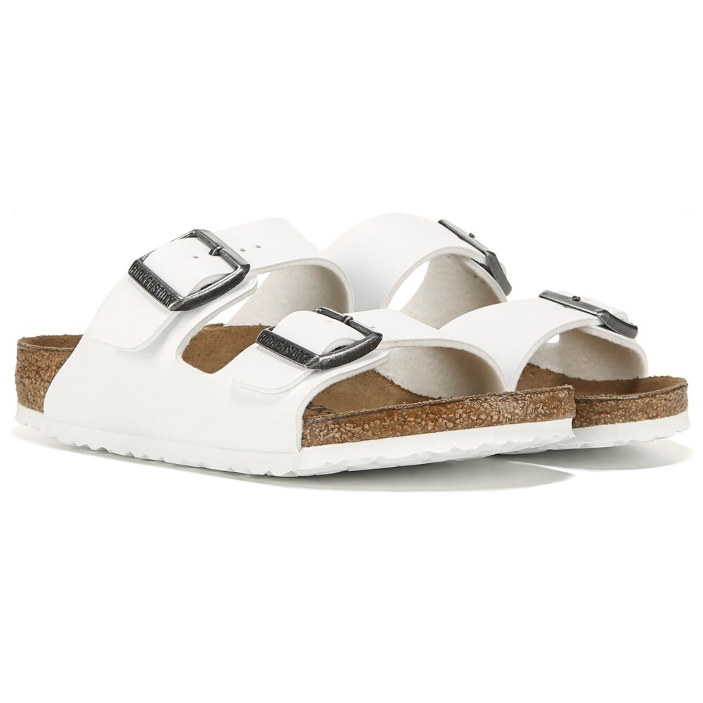 

Детские сандалии со стелькой Arizona Little Kid Birkenstock, белый