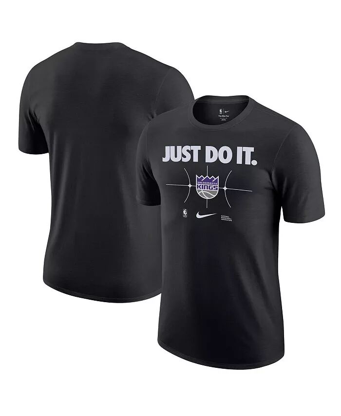 

Мужская черная футболка Sacramento Kings Just Do It Nike
