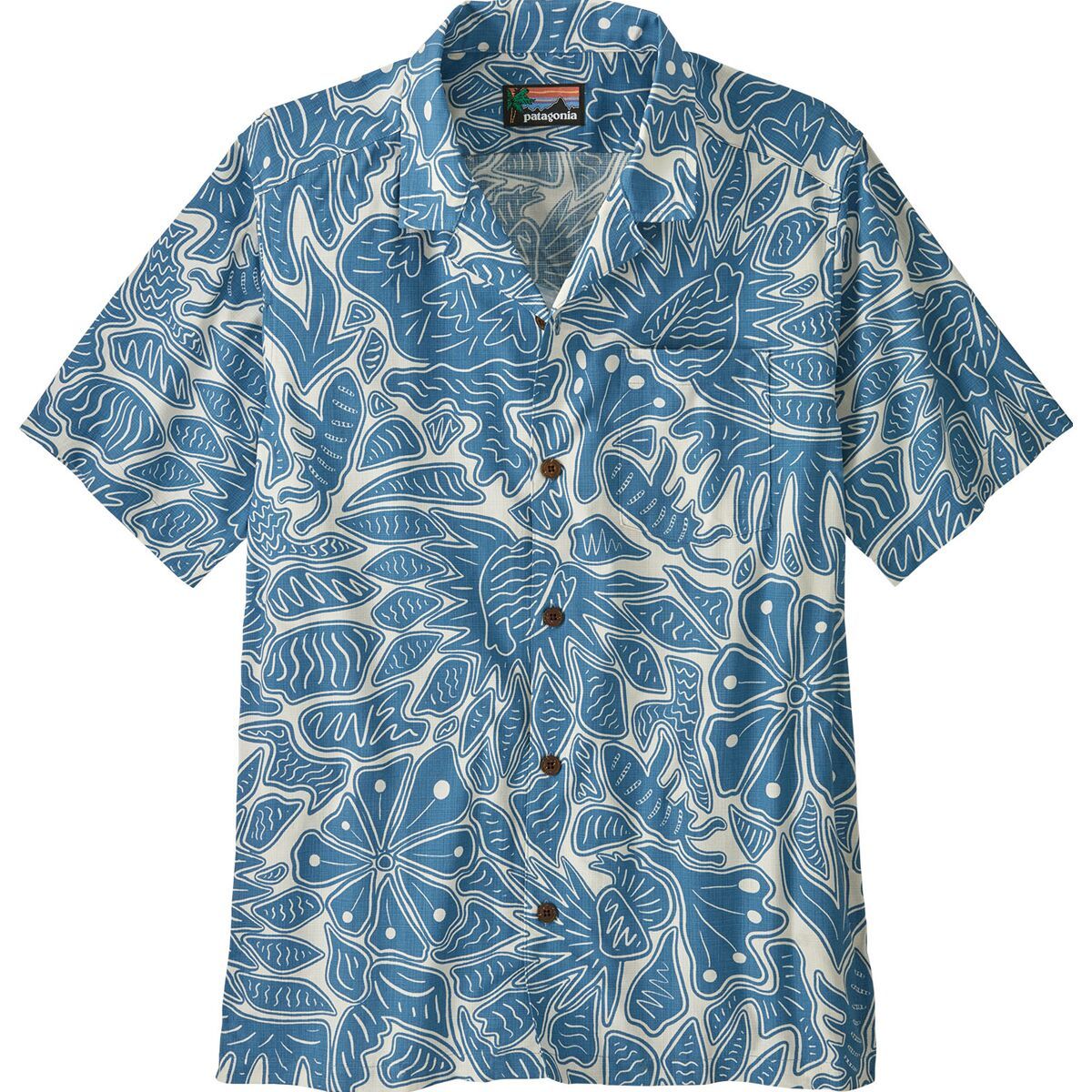 

Лагерная рубашка Tidal threads Patagonia, синий