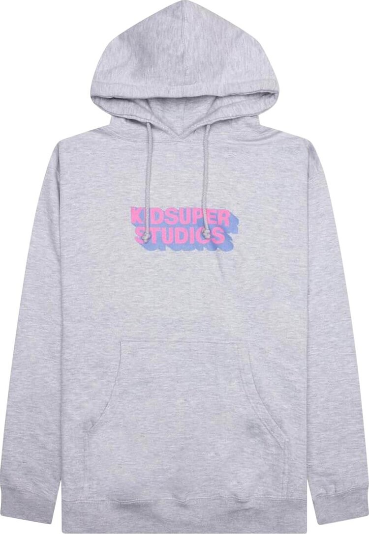 

Худи KidSuper Studios Logo 'Grey', серый