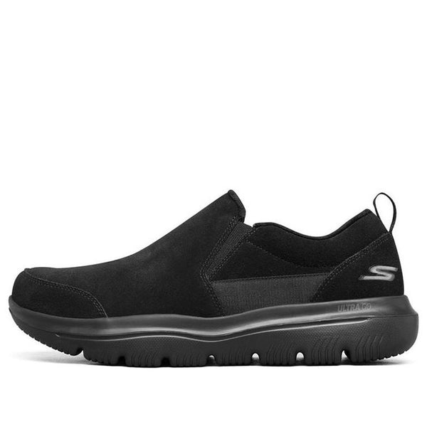 

Кроссовки go walk evolution ultra slip on 'pure black' Skechers, черный