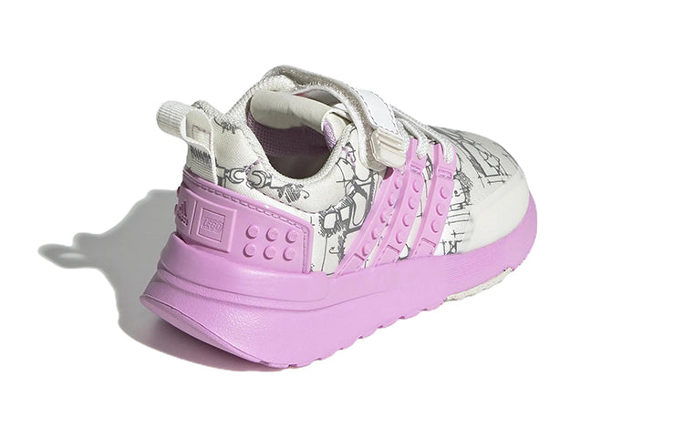 Кроссовки adidas LEGO x Racer TR I 'Off White Bliss Lilac' — фото 4