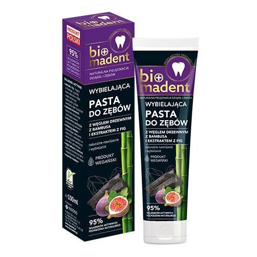 

Отбеливающая зубная паста с инжиром, 100 мл Bio Madent