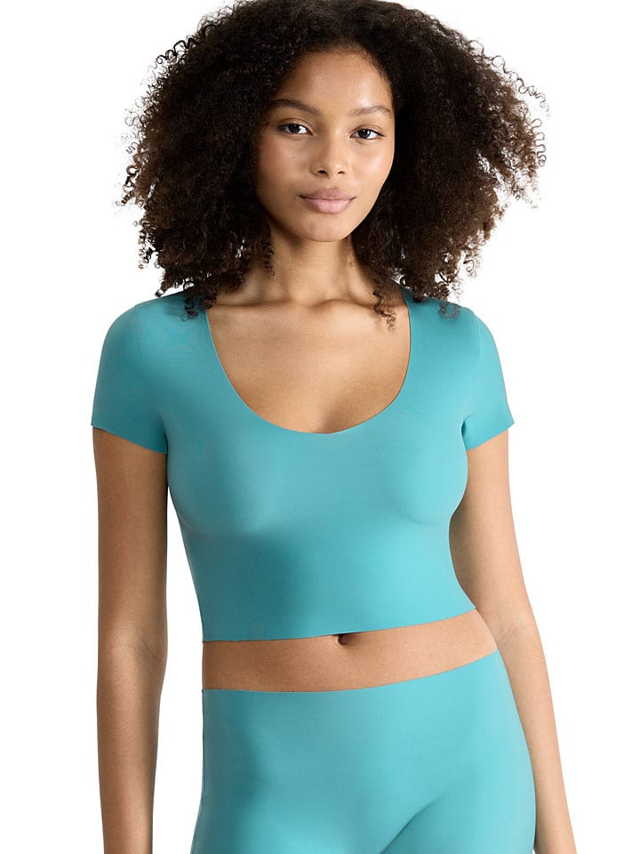 

Sloggi Футболка «Zero Feel» бирюзового цвета, Зеленый, Sloggi Футболка «Zero Feel» бирюзового цвета