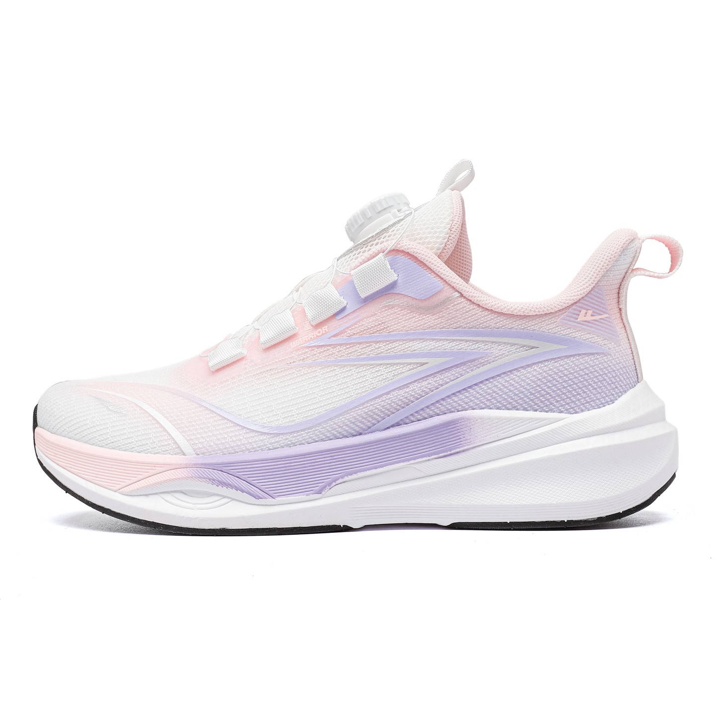 

WARRIOR Кроссовки Shock Absorbers Slip Resistant Breathable Low Top Carbon Plate Casual Running Shoes Women's Purple