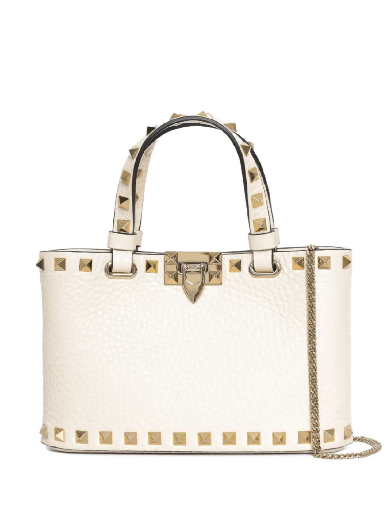 

Valentino Garavani мини-сумка Rockstud, белый