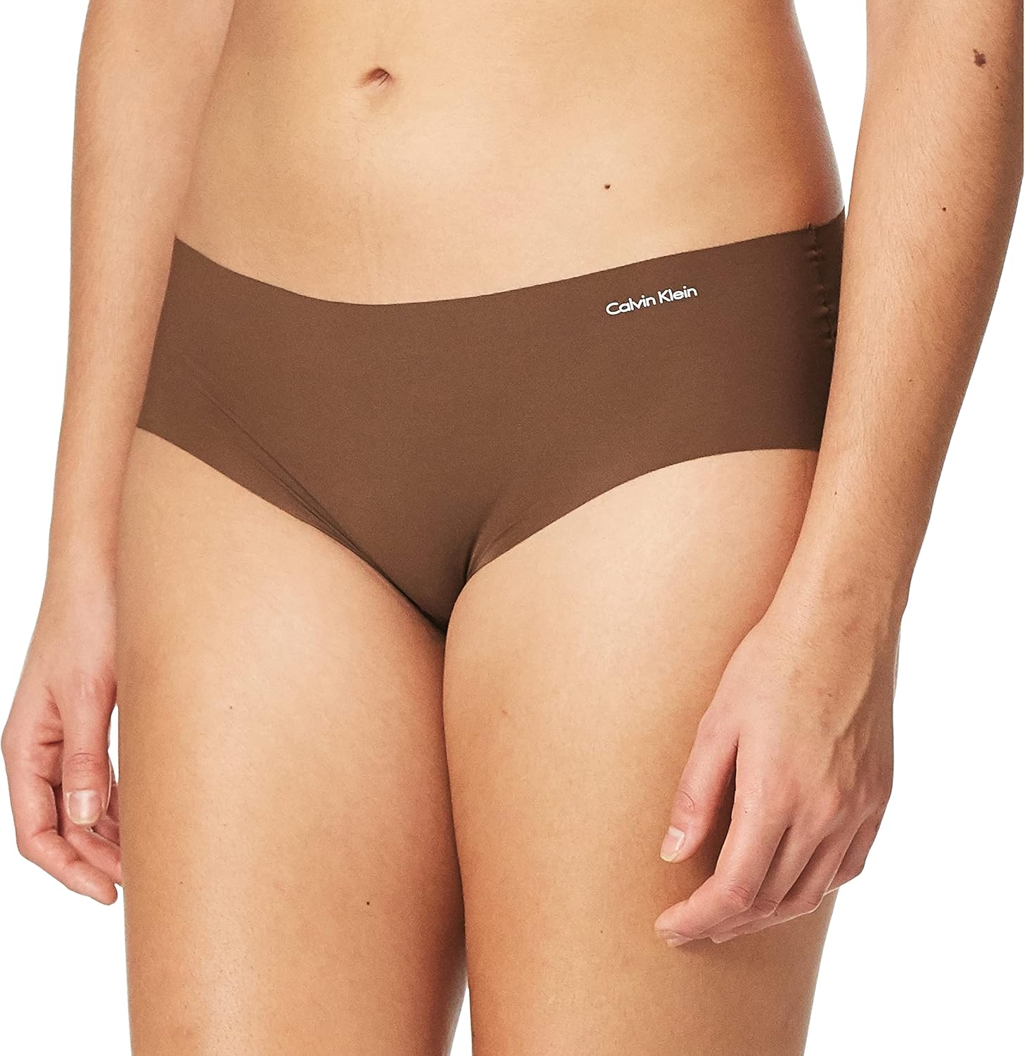 

Calvin Klein женские невидимые трусики-хипстеры, Chestnut