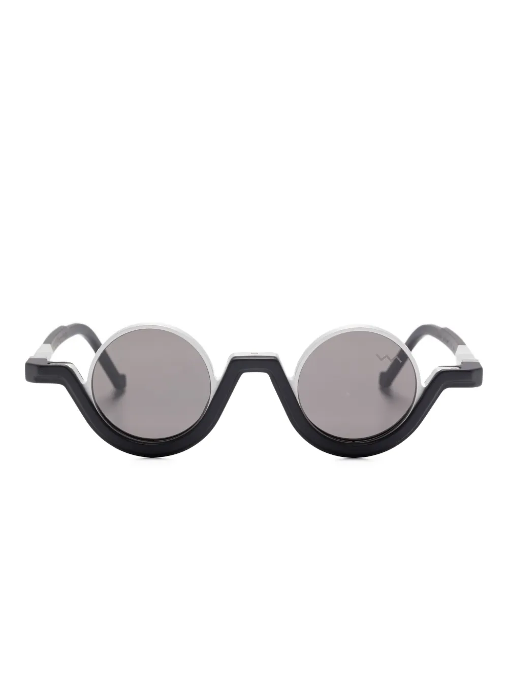 

Матовые серебряные солнцезащитные очки VAVA Eyewear, черный