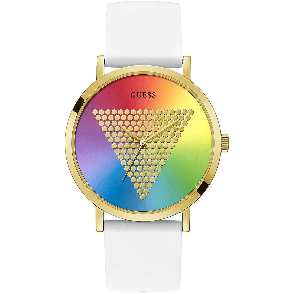 

Белые силиконовые часы GUESS