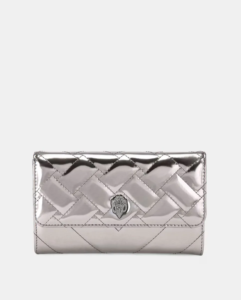 

Мини-сумка Kensington Chain Wallet серебристого цвета Kurt Geiger, серебрянный