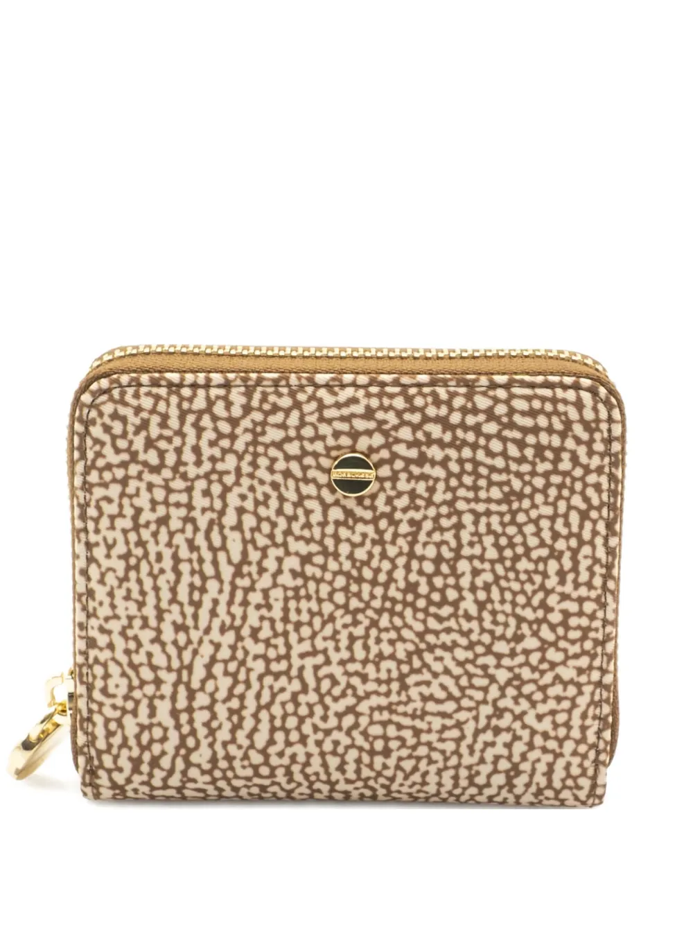 

Кошелек среднего размера Classica на молнии Borbonese, светло-коричневый