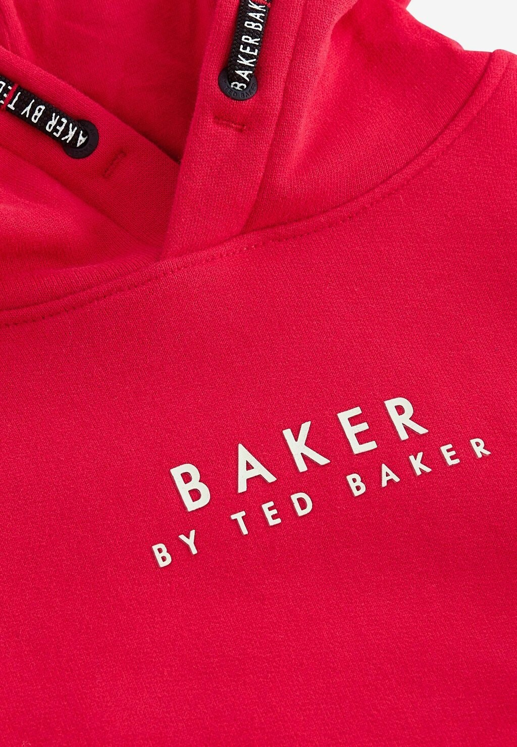 

Свитер с капюшоном OVERHEAD Baker by Ted Baker, красный