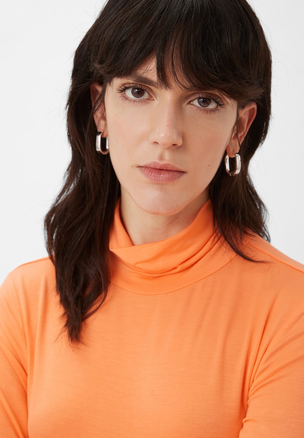 

Топ с длинными рукавами MODAL comma casual identity, оранжевый
